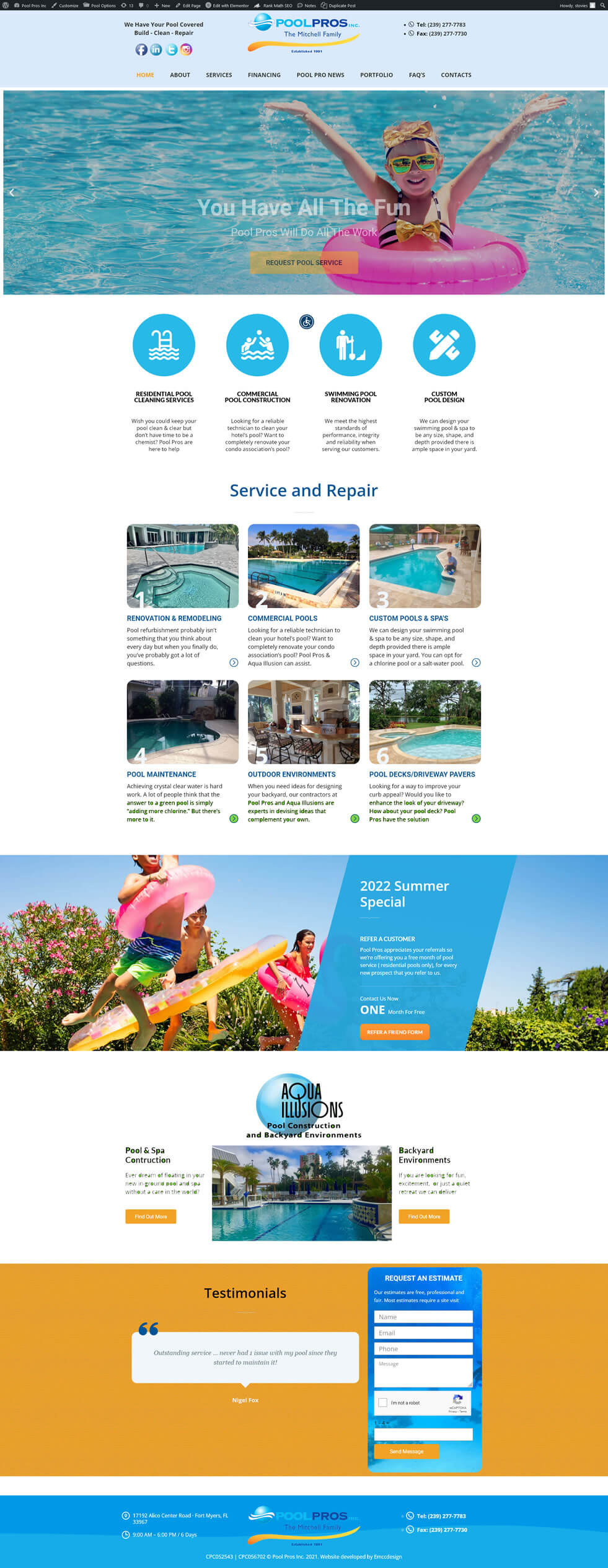 PoolPros Designed by EMCC