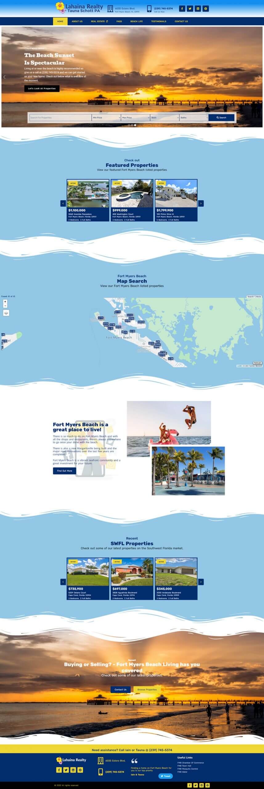 Home Page - Fort Myers Beach Living